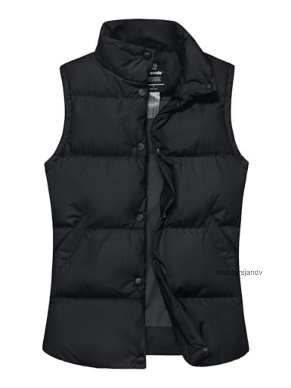 Women's Quilted Puffer Vest Sleeveless Waterproof Winter Outerwear